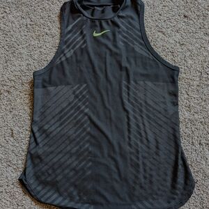 Nike Charcoal Sleeveless Training Top